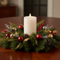 Floristik24 LED Stumpenkerze flackernd mit Timer Ø7cm 16cm