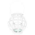 Gartenlaterne Metall Glas