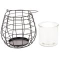 Gartenlaterne mit Glas