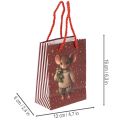 Geschenktasche Weihnachten Maus-Motiv 16cm 2St | Floristik24.de