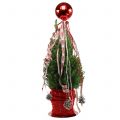 Floristik24 Weihnachtskugel Plastik klein Ø14cm Rot 1St