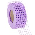 Floristik24 Gitterband lila 4,5 cm Dekoband Rolle für kreative Bastelarbeiten 10m