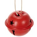 Floristik24 Glöckchen Deko Anhänger Sternen Motiv 3cm 9St