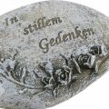 Floristik24 Grabschmuck Stein Spruch „Wir vermissen Dich“ 11cm 4St
