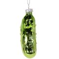 Glas-Weihnachtsgurke Christbaumschmuck zum Aufhängen 7cm 4St | Floristik24.de