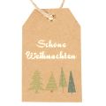 Floristik24 Geschenkanhänger Weihnachten Papier Schöne Weihnachten 8cm 36St