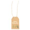 Geschenkanhänger Weihnachten Papier Schöne Weihnachten 8cm 36St | Floristik24.de
