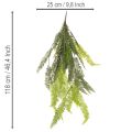 Farn künstlich Dekorativer Farnzweig zum Stecken und Hängen 118cm | Floristik24.de