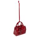 Floristik24 Deko Handtasche mit Schleife zum Aufhängen 10cm