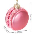 Weihnachtsbaumschmuck Macaron Anhänger 6cm | Floristik24.de