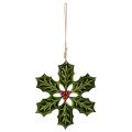 Stechpalme Anhänger Weihnachtsdeko zum Hängen 26cm | Floristik24.de