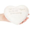 Herz Gedenkstein Grabherz mit Spruch 17cm | Floristik24.de