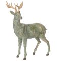 Floristik24 Hirschfigur Dekoration stehend detailreich 43cm