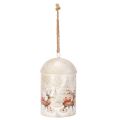 Floristik24 Glocke mit Weihnachtsmotiv zum Aufhängen 26cm