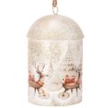 Glocke mit Weihnachtsmotiv zum