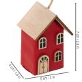 Hängedeko Haus Set Skandi Stil 7cm 6St | Floristik24.de