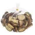 Floristik24 Holzscheiben natur 6-8cm 500g