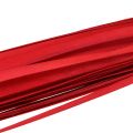 Floristik24 Holzstreifen Flechtband Rot 95cm - 100cm 50St