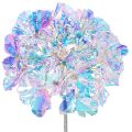 Floristik24 Künstlicher Blütenzweig Hortensie in irisierenden Farben 36cm 2St