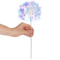 Künstlicher Blütenzweig Hortensie in irisierenden Farben 36cm 2St | Floristik24.de