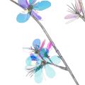 Blütenzweig künstlich filigran mit irisierenden Blüten 98cm | Floristik24.de