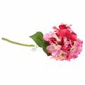 Floristik24 Kunstblume Hortensie Pink 36cm