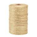 Floristik24 Juteband Jutekordel Band Jute Natur Dekoband Ø2mm 200m