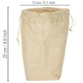 Jutetasche 13,5×11cm H25cm | Floristik24.de