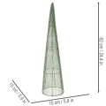 Steckkegel Metallkegel grün für Blumen Gestecke 62cm 2St | Floristik24.de
