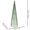 Steckkegel Metallkegel grün für Blumen Gestecke 62cm 2St | Floristik24.de