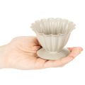 Schale Pokal Blütenkelch Cremefarbene Deko 9cm | Floristik24.de