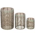 Kerzenhalter Metall Teelichthalter Ø8/10/13cm 3er-Set | Floristik24.de