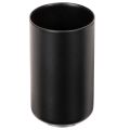 Floristik24 Kerzenhalter Magnet rund mattschwarz Für Stabkerzen 25mm 4St
