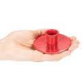 Kerzenhalter klein rot für Stabkerzen 8cm 3St | Floristik24.de