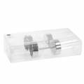 Kerzenhalter zum Stecken Metall/Glas Ø5cm H14cm 4 St | Floristik24.de