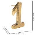 Kerzenpin Advent Zahlen 1 bis 4 Set 4cm 4St | Floristik24.de