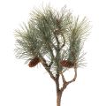 Floristik24 Kiefernzweig künstlich mit Zapfen Dekoration Wohnzimmer 93cm