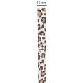 Geschenkband Leoprint für kreative Dekoration Kräuselband 10mm 100m | Floristik24.de