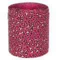 Dekoband Leoprint Pink Kräuselband für Geschenkverpackungen und Basteln 10mm 100m | Floristik24.de