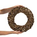 Dekokranz aus Naturzweigen Rattankranz rund groß 45cm | Floristik24.de