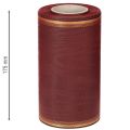 Kranzband Bordeaux mit Goldkante 175mm Dekor | Floristik24.de