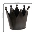 Krone Metall Kleine Dekokrone als Tischdeko 10cm | Floristik24.de