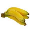 Dekorativ Plastik Falsche Gelb Früchte Banane Dekor 6 Teile Künstlich Bananen