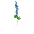 Floristik24 Künstlicher Rittersporn Blau Delphinium Kunstblume Seidenblumen