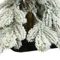Künstlicher Weihnachtsbaum Tannenbaum Beschneit Deko 62cm