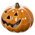 Keramik Kürbis LED Halloween
