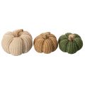 Deko Kürbis gestrickt Herbstdeko 10cm 6St | Floristik24.de