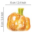 Deko Kürbis für herbstliche Tischdekoration 6cm 2St | Floristik24.de