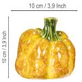 Kürbis Figur für herbstliche Tischdekoration Herbstdeko 10cm 2St | Floristik24.de
