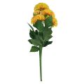 Floristik24 Kunstblumen Deko, Dahlien künstlich Orange 50cm